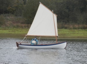 Whitehall Rowing/Sailing Dinghy - 1